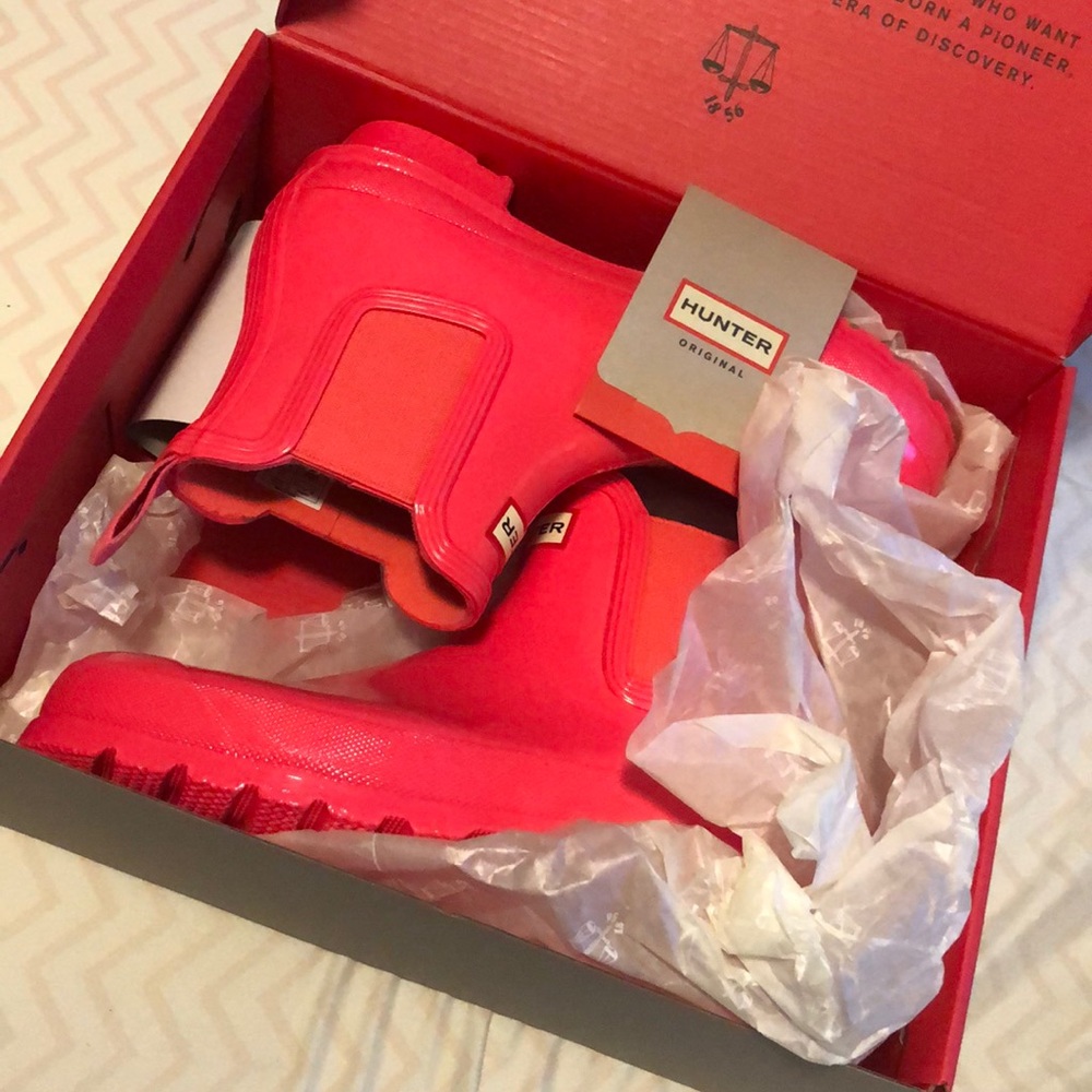 brand new Hunter boots